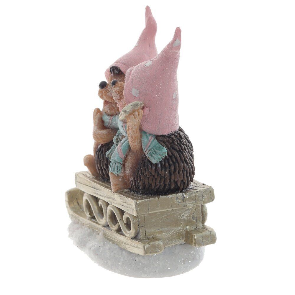 GAEM Фигурка декоративная "Ежики", L9,5 W6,5 H12,5 см