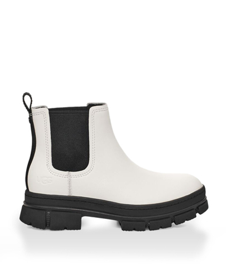 ASHTON CHELSEA LEATHER-white