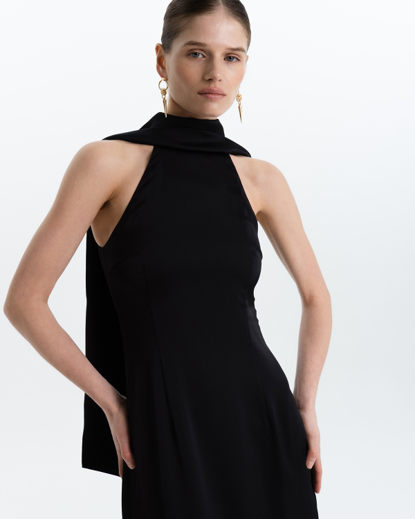 Шелковое платье Meet His Parents