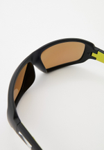Спортивные очки LiP FLO / Matt Black - Mustard / PCPL Levanté Series ML Green Brown Lens