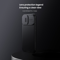 Усиленный чехол с сдвижной шторкой для камеры от Nillkin для iPhone 16 Pro Max, серия CamShield Pro Case
