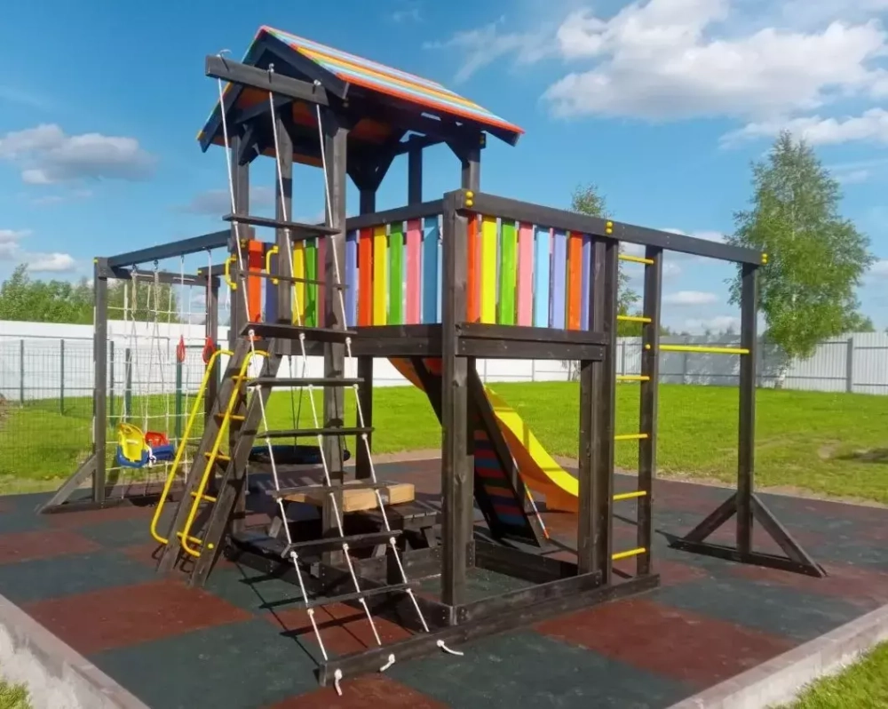 Детская площадка Савушка - 3 (BLACK)