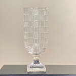 Ваза на ножке с орнаментом 37 см