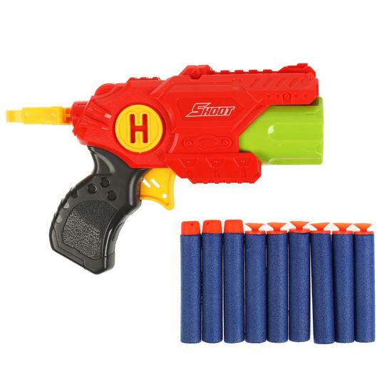 Бластер мягкие пули, блист.26*18*5,5см ИГРАЕМ ВМЕСТЕ