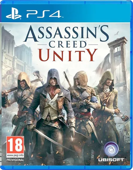 PS4 Assassins Creed Unity / Единство (Новый, Полностью на русском языке, CUSA-00606)