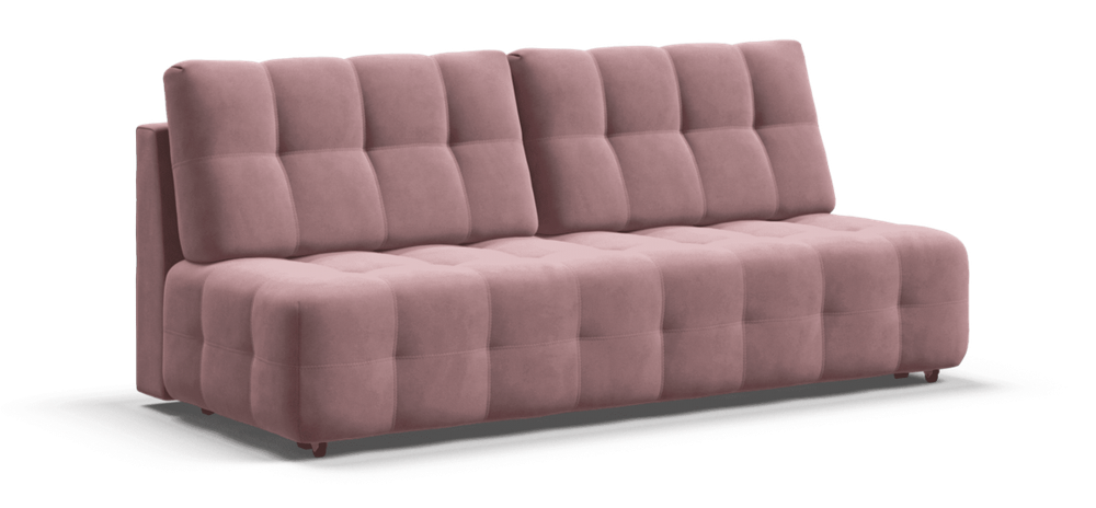 Диван Босс Мини Велюр Монолит роуз