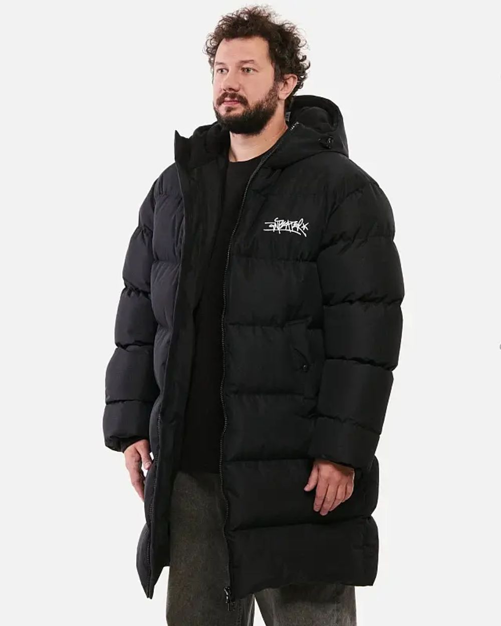 Купить Пуховик Anteater AW24 Downlong Black Пуховик Anteater AW24 Downlong Black