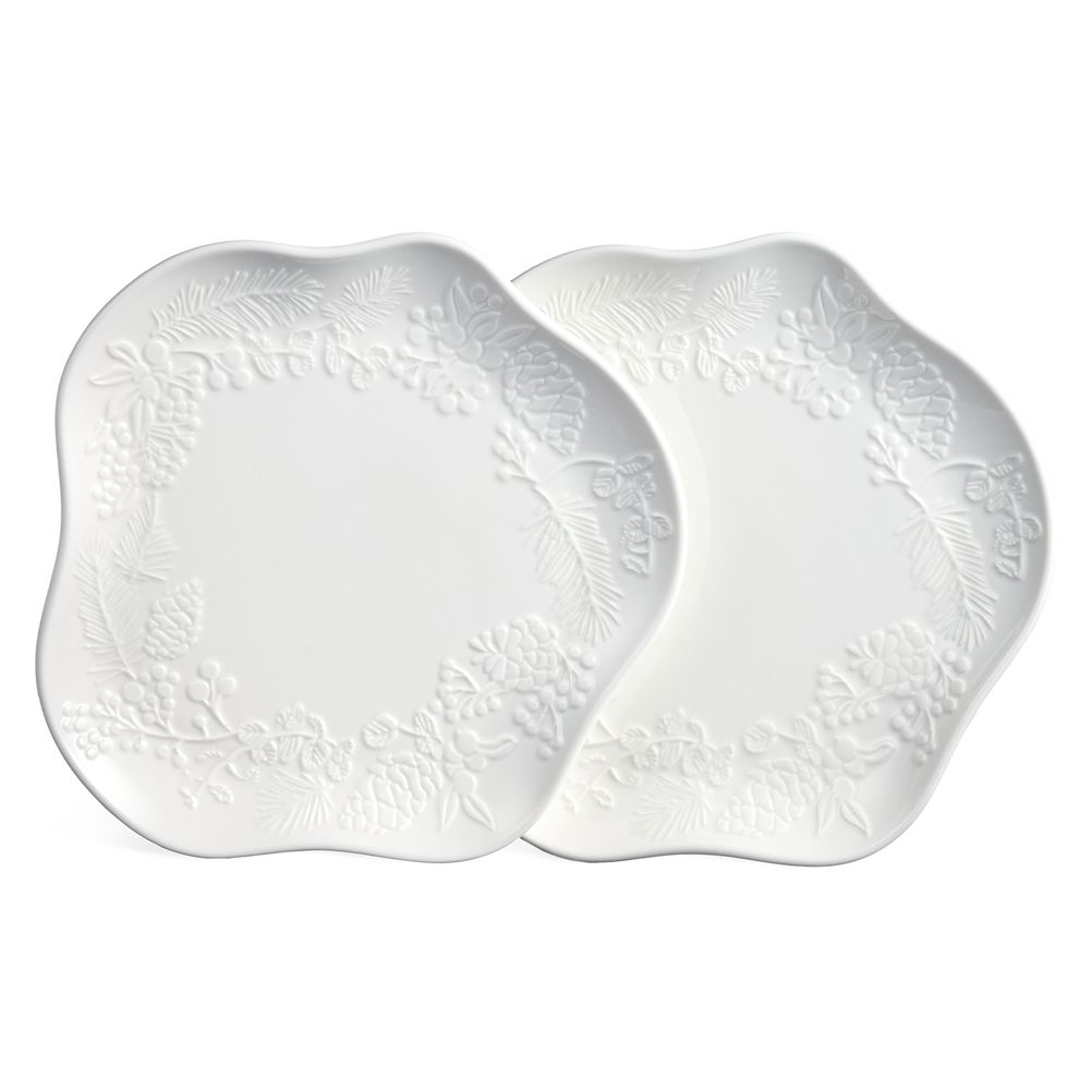 НАБОР ФИГУРНЫХ ТАРЕЛОК ЗАКУСОЧНЫХ LEFARD "CELEBRATION" 2 ШТ. 20,5*2 СМ (КОР=16НАБ.)