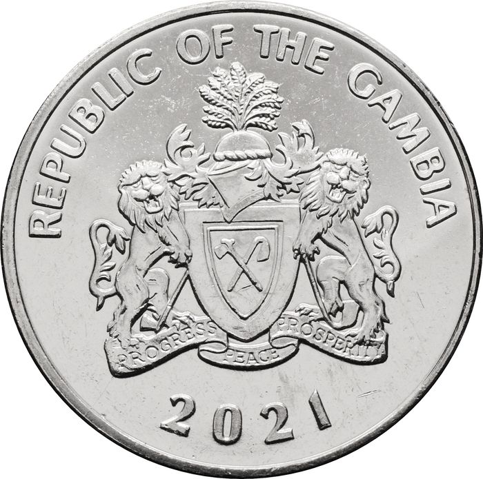 50 бутутов 2021 Гамбия