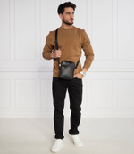 Кожаная сумка кросс-боди Zair_NS BOSS BLACK - черный(50483566)