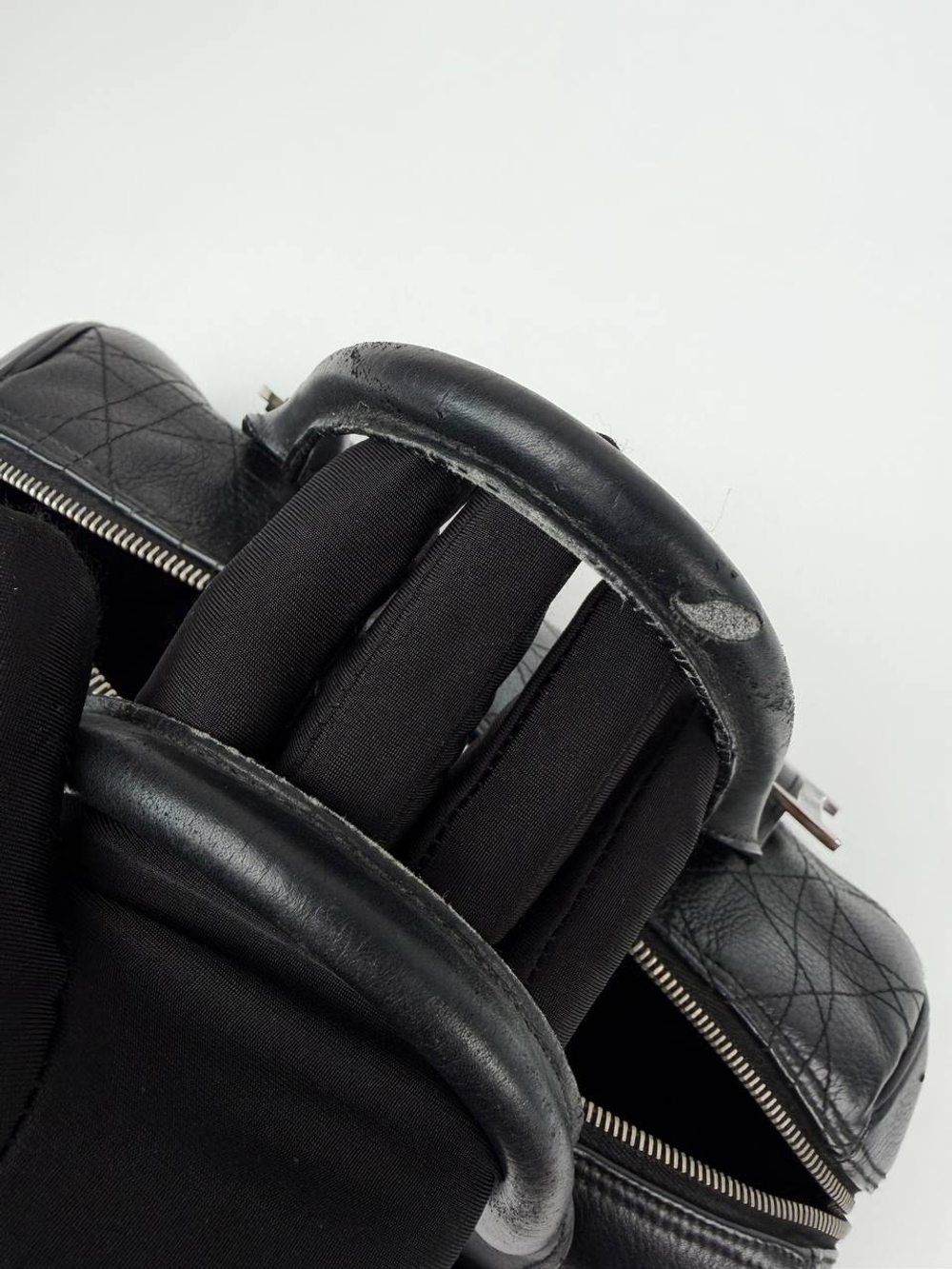 Сумка Christian Dior Cannage D-Buckle Bowling Bag