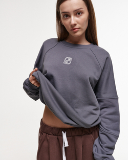 Raglan Sweatshirt LOGO Castlerock