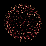 Батарея салютов Огненный цветок Крутой вираж ОС6420, 36 залпов