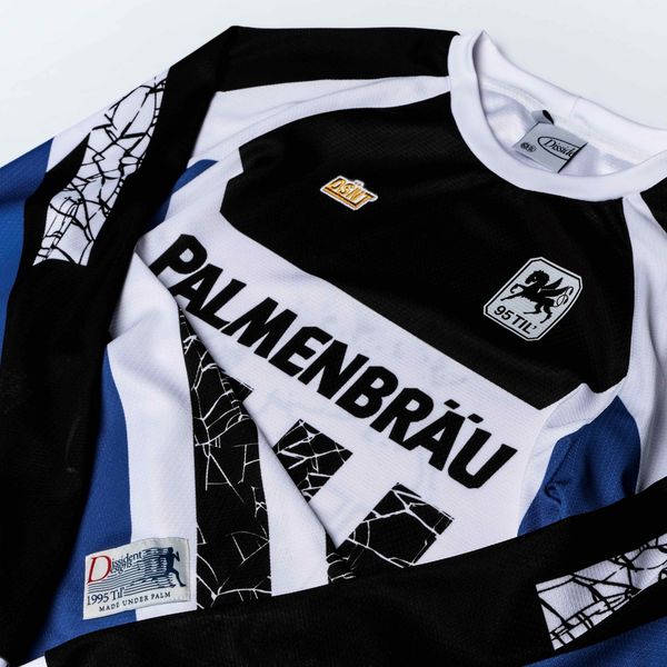 Футболка Джерси Utopie синяя - фото 11