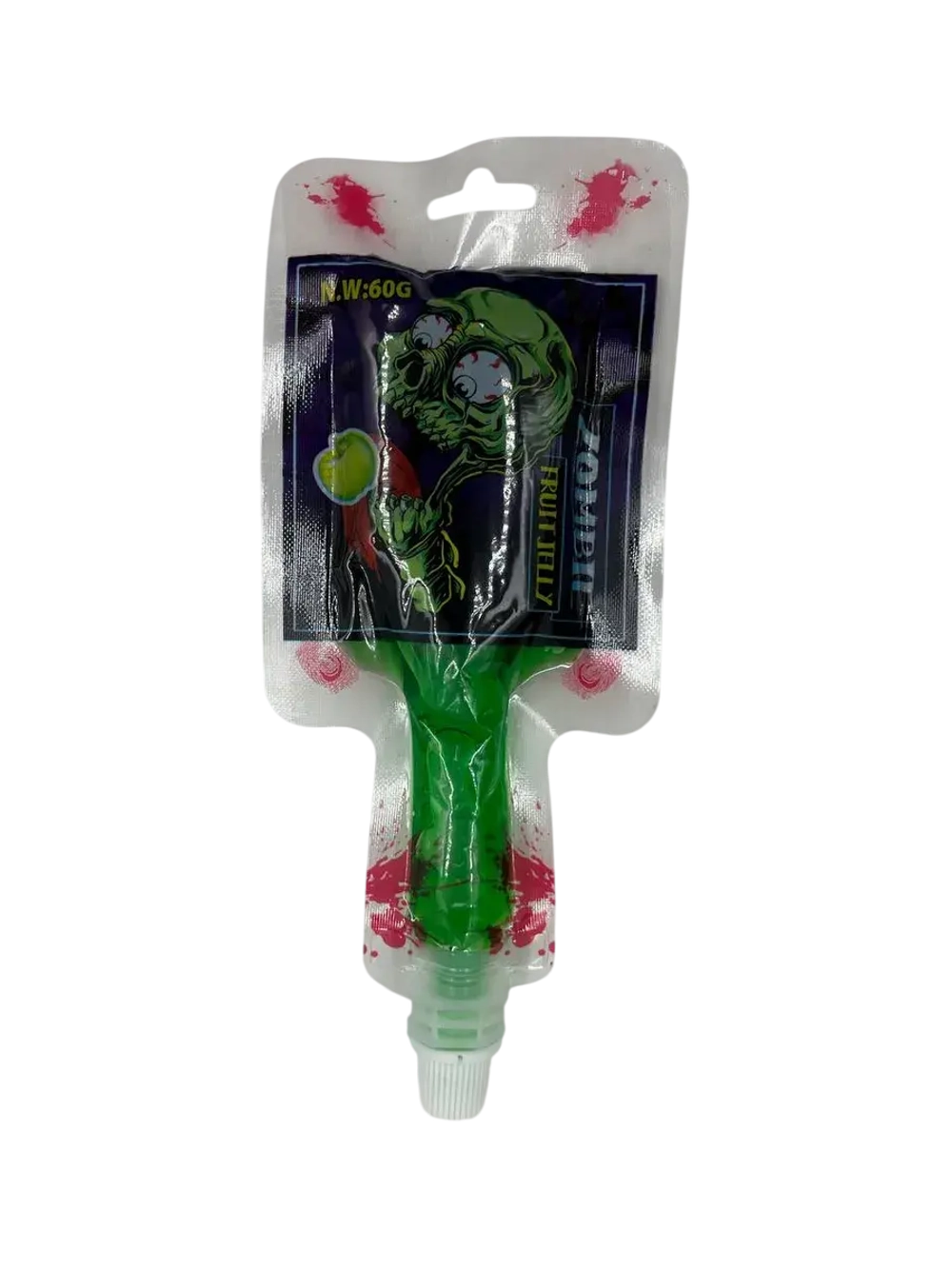 Жидкое фруктовое желе в форме капельницы ( 24шт по 60гр)