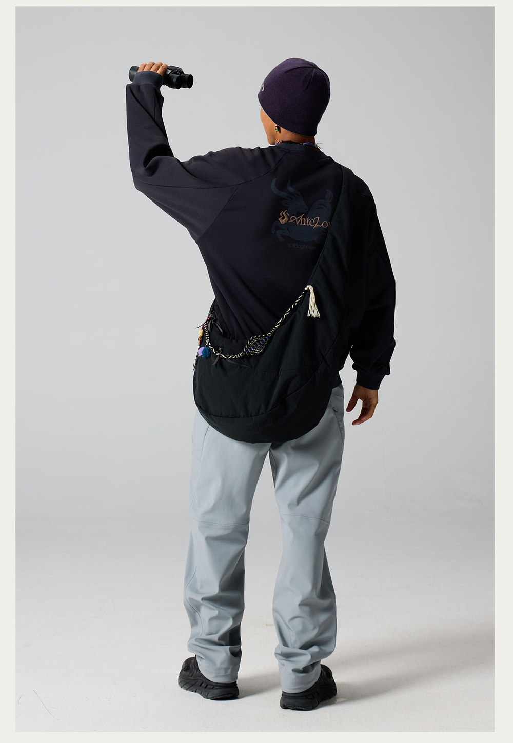 Сумка Nothomme Blue Lightweight Urban Crossbody Shoulder Bag