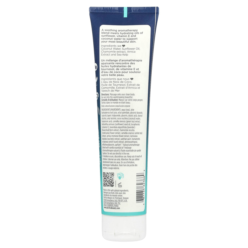 Pacifica, Coconut Cream, лосьон для тела, с кокосом и ванилью, 147 мл (5 жидк. унц.)