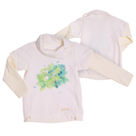 Кофточка "Цветочная мелодия" р.44-68