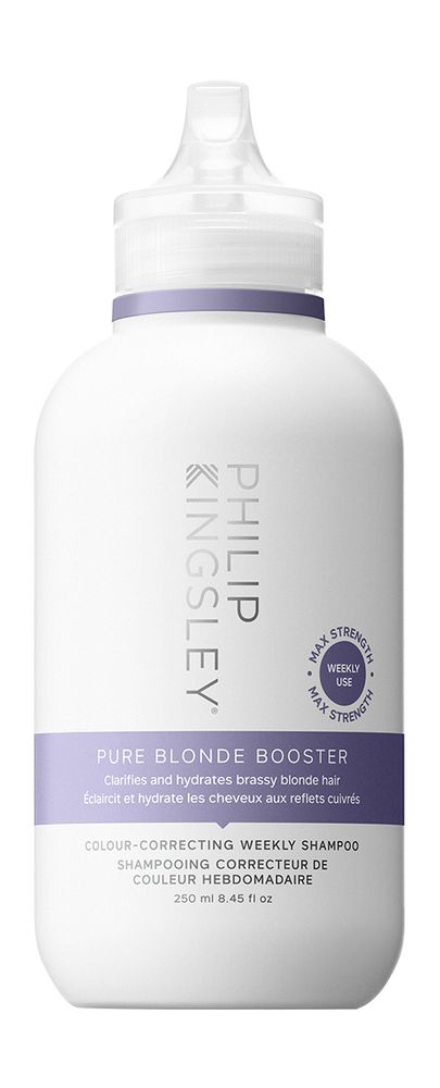 PHILIP KINGSLEY PURE BLONDE BOOSTER Шампунь-бустер для светлых волос, корректирующий оттенок 250 мл