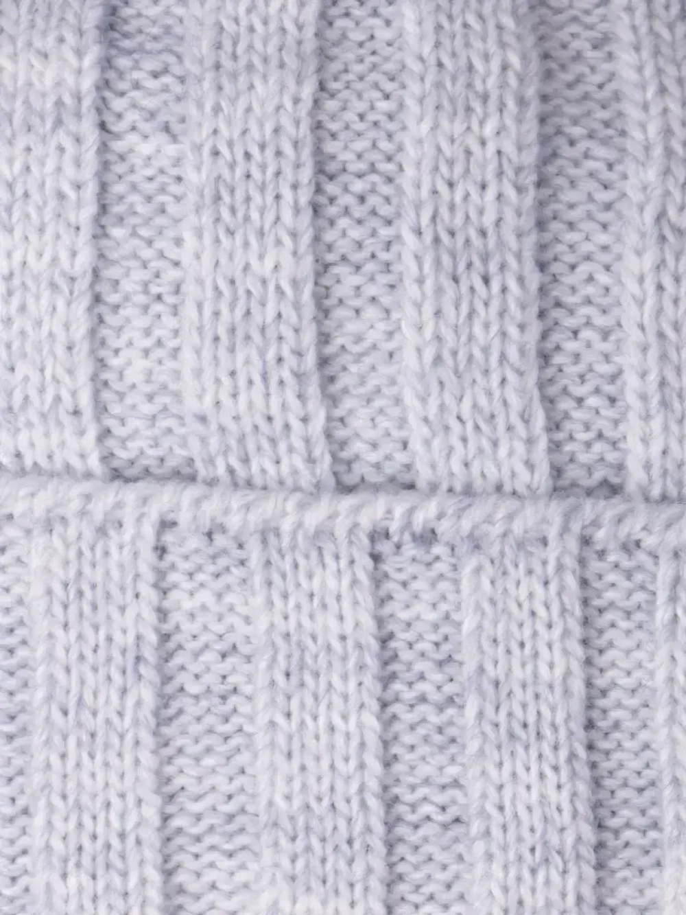 Шапка детская зимняя вязаная с помпоном и снуд