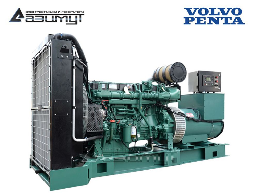 Дизельный генератор Азимут АД-520С-Т400-1РМ23 Volvo Penta