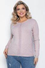 Джемпер Зимний вечер (пудра) Б12409-20 LT Collection