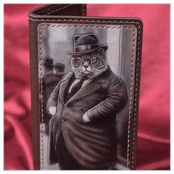 Кошелек лонгер «Кот Гангстер»