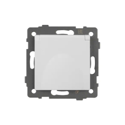 Механизм розетки влагозащищённый SCT-MCP-PL-WH-V (250V, 16A) (Arlight, -) 049833