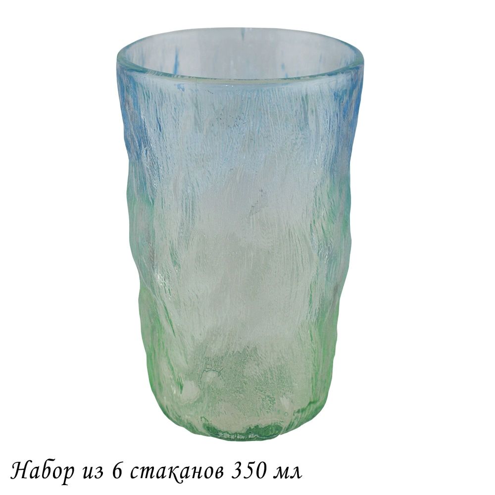 Lenardi 200-020 Набор из 6 стаканов 350мл в под.уп.(х8)Стекло