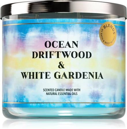 Bath & Body Works Ocean Driftwood & White Gardenia - ароматическая свеча /   411  g  / GTIN 667557641287