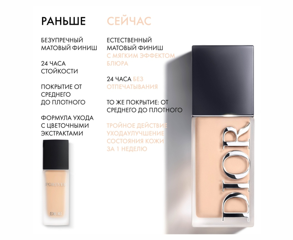 Dior Forever Skin Wear Тональная основа 1N