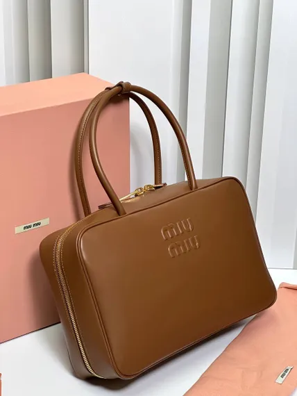 Сумка MIUMIU Beau коричневая