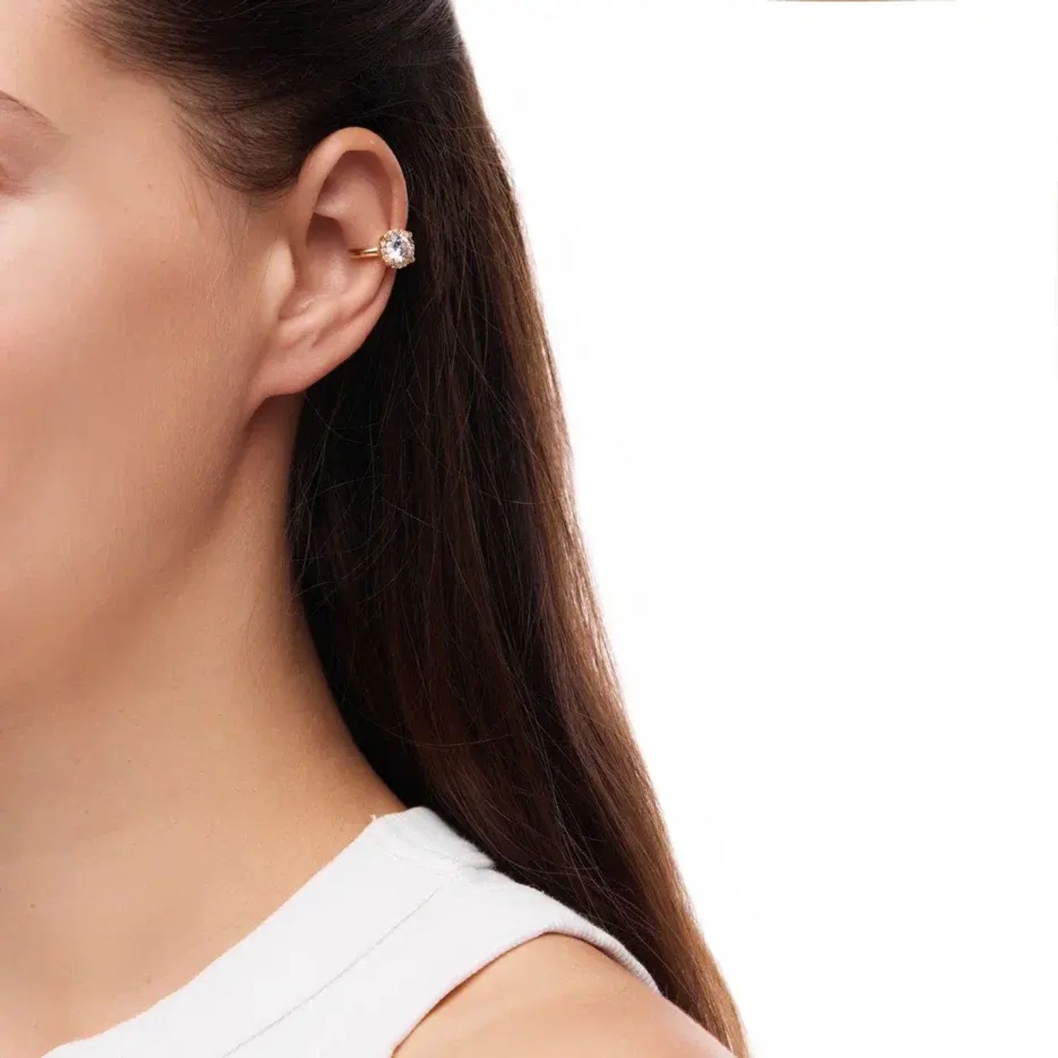 Кафф Hefty Cuff Gold Crystal