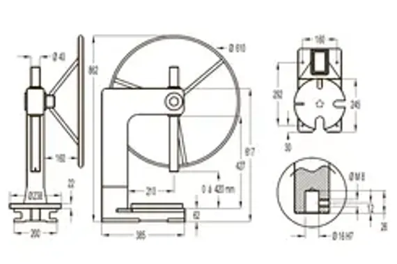 Коленно-рычажный пресс EMG 20HRLP