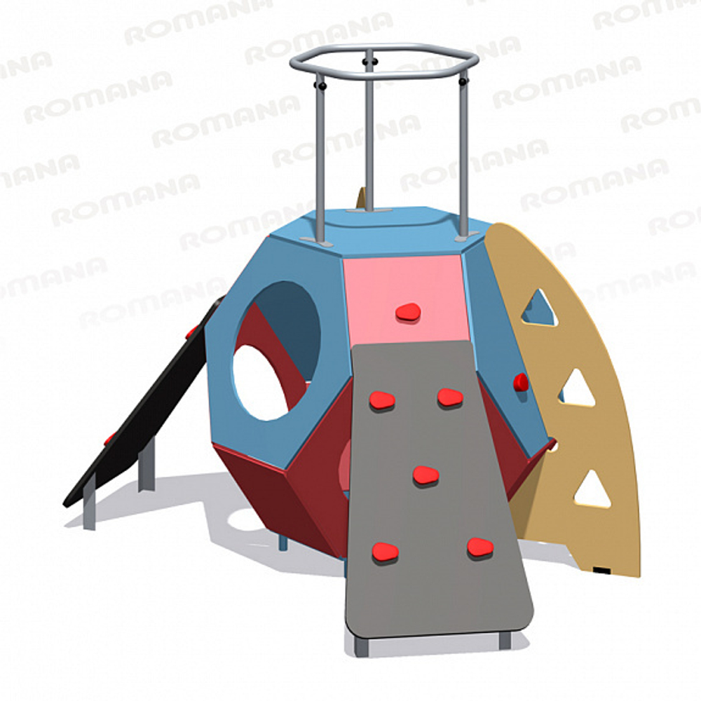 Игровой модуль для уличных спортивных площадок