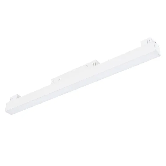 ST360.536.12 Магнитный трековый светильник Белый LED 1*12W 3000K 780Lm Ra>90 120 IP20 L406xW22xH44 4 СКАЙЛАЙН 48V