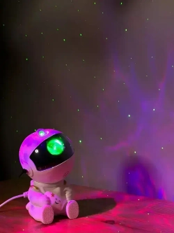 Ночник звездное небо, светильник космонавт