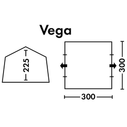 ШАТЕР КЕМПИНГОВЫЙ FHM VEGA