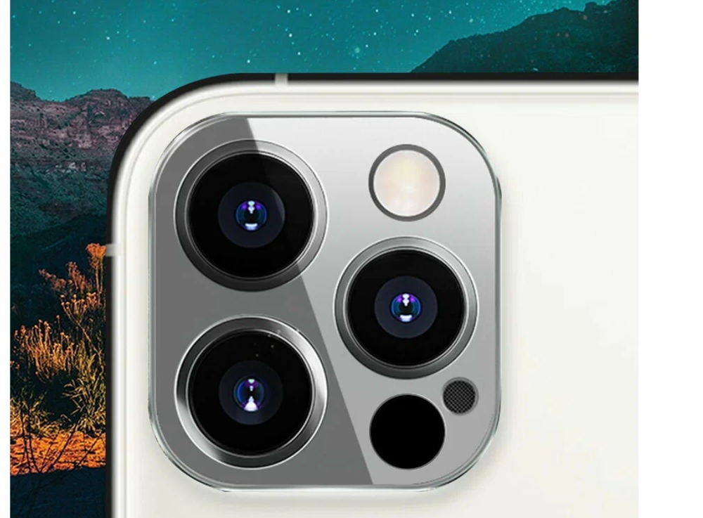 Защитное стекло на заднюю камеру для iPhone 12 Mini 5.4"