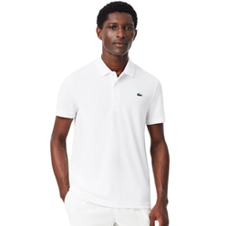 Теннисное поло Lacoste Tennis x Novak Djokovic - white