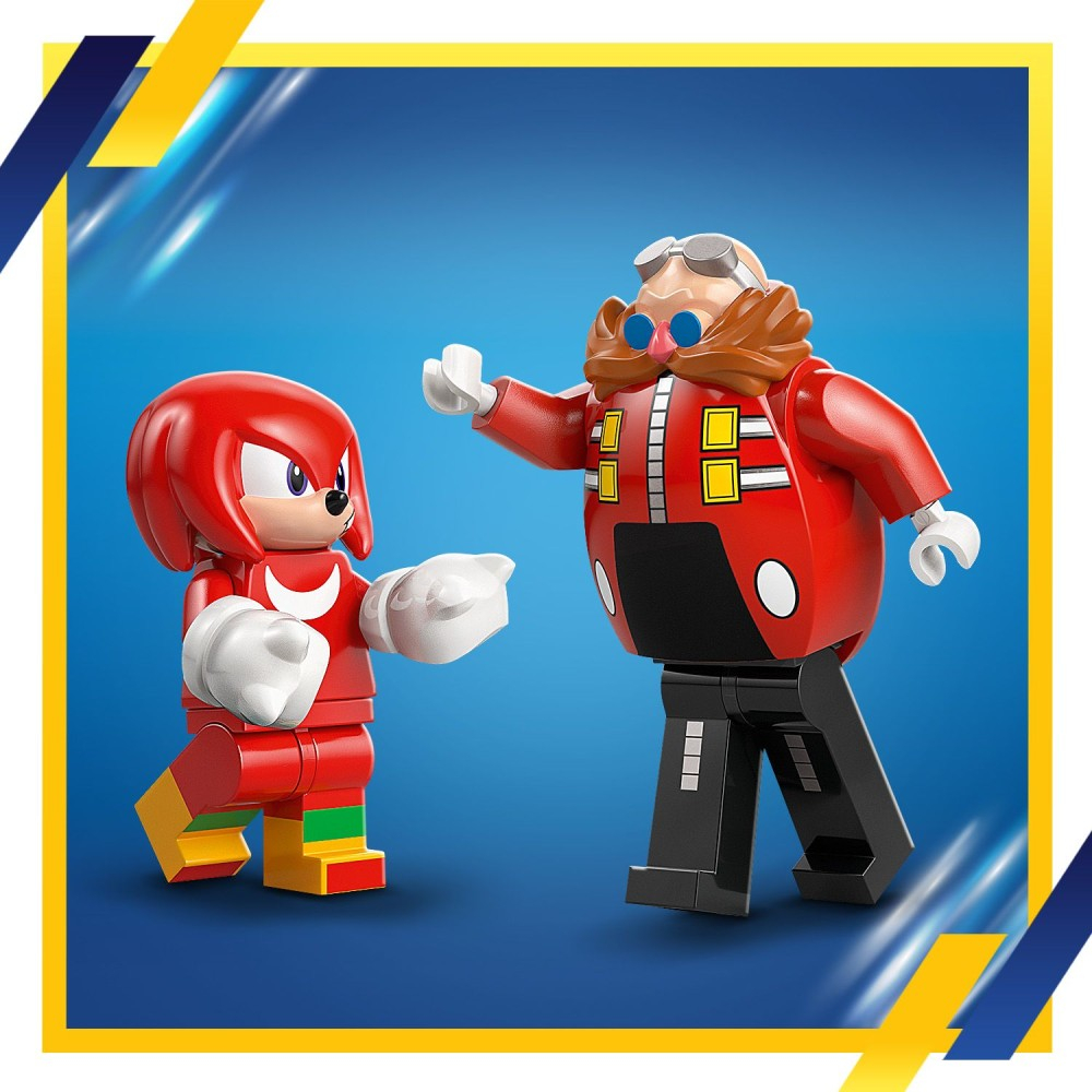 LEGO Sonic the Hedgehog - Кнаклз против Доктора Эггмана в яйце-дробилке 77005
