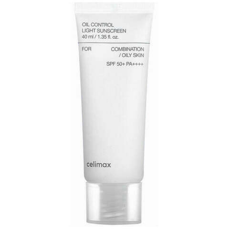Celimax Крем солнцезащитный с контролем жирности - Oil control light sunscreen SPF50+PA++++, 40мл, шт