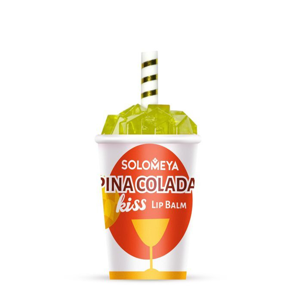 Solomeya Lip Balm Pina Colada Kiss бальзам для губ
