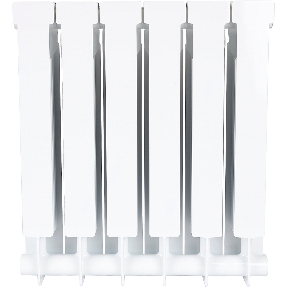 STOUT ALPHA 500 6 секций радиатор биметаллический боковое подключение (белый RAL 9016)