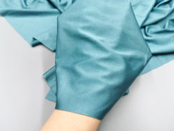 УЦЕНКА! Микрофибра, Lauma Fabrics, c блеском лист мяты 50 х 50 см