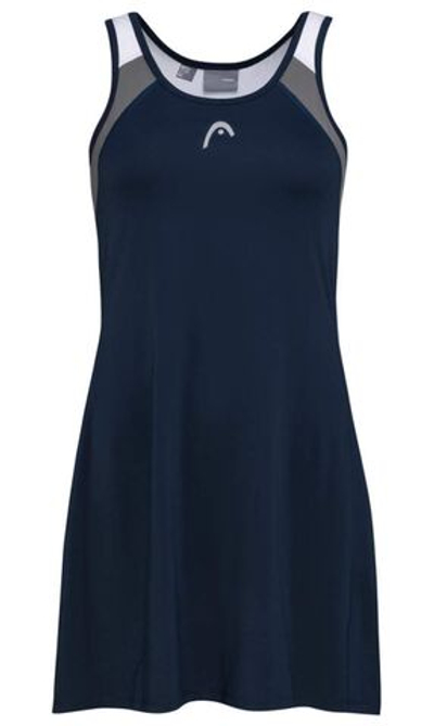 Теннисное платье Head Club 22 Dress W - dark blue