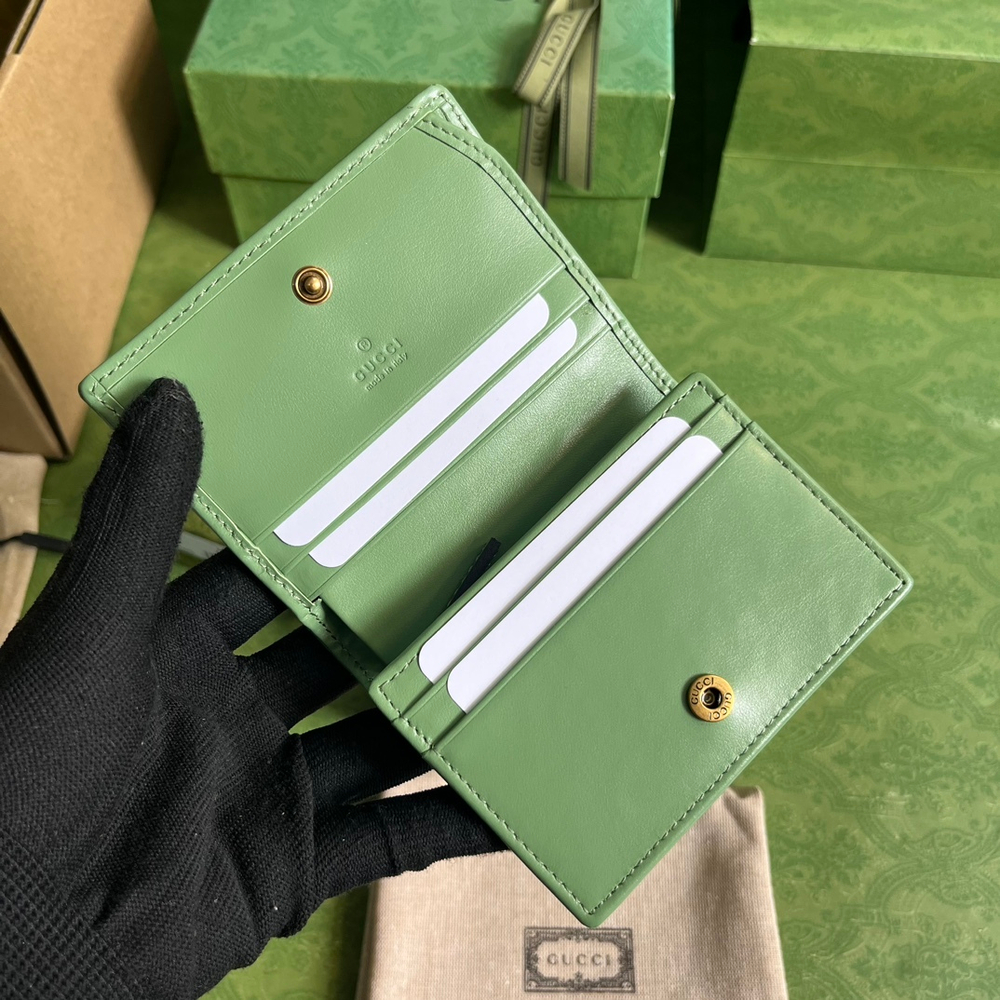Gucci Marmont Card Case Wallet