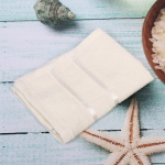 Полотенце махровое 30*30см «LUNA» цвет бежевый 01020 плотность 360гр/м2