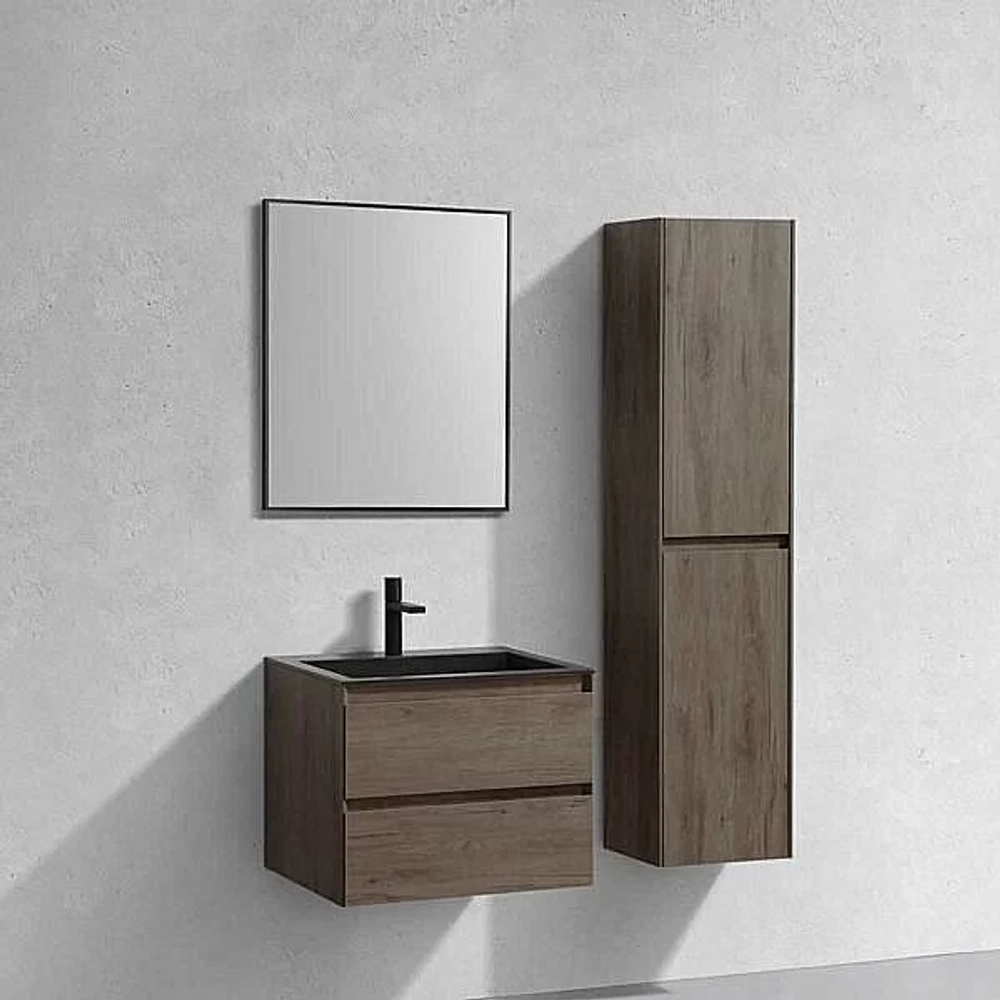 Тумба с раковиной Vincea Luka 60 R.Oak