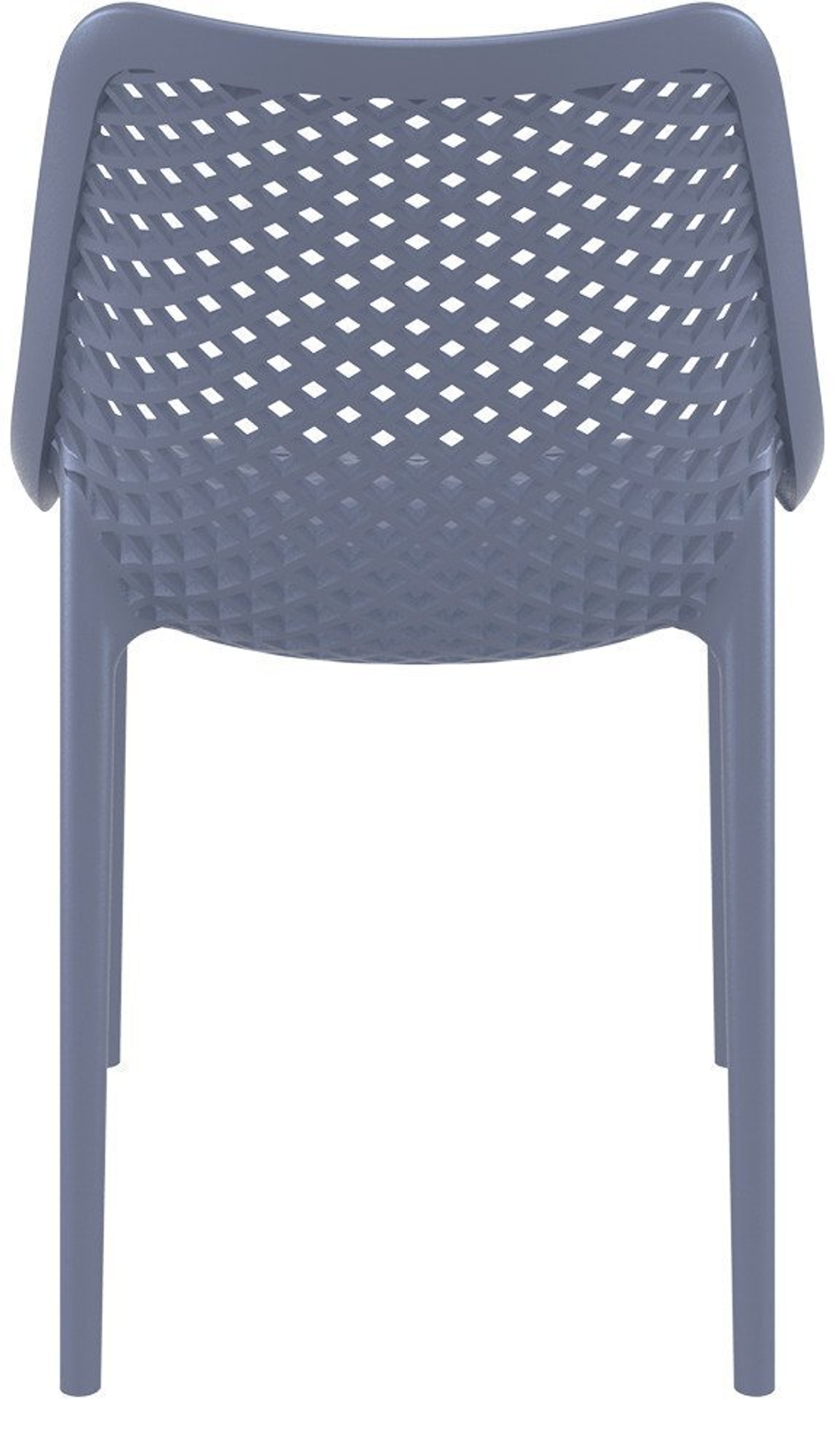 Комплект пластиковой мебели Siesta Contract Sky 80 Air, темно-серый